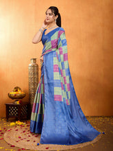 Zari Border Booti Woven Art Silk Saree